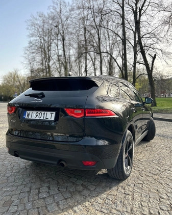 Jaguar F-Pace cena 147000 przebieg: 67000, rok produkcji 2019 z Warszawa małe 781